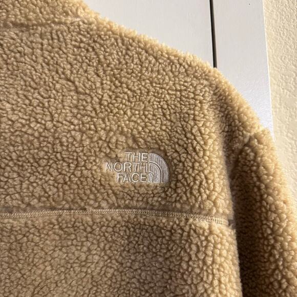 THE NORTH FACE ARCATA JACKET Boa Korea White Label Fleece Tan Men’s Size Large - Picture 6 of 10